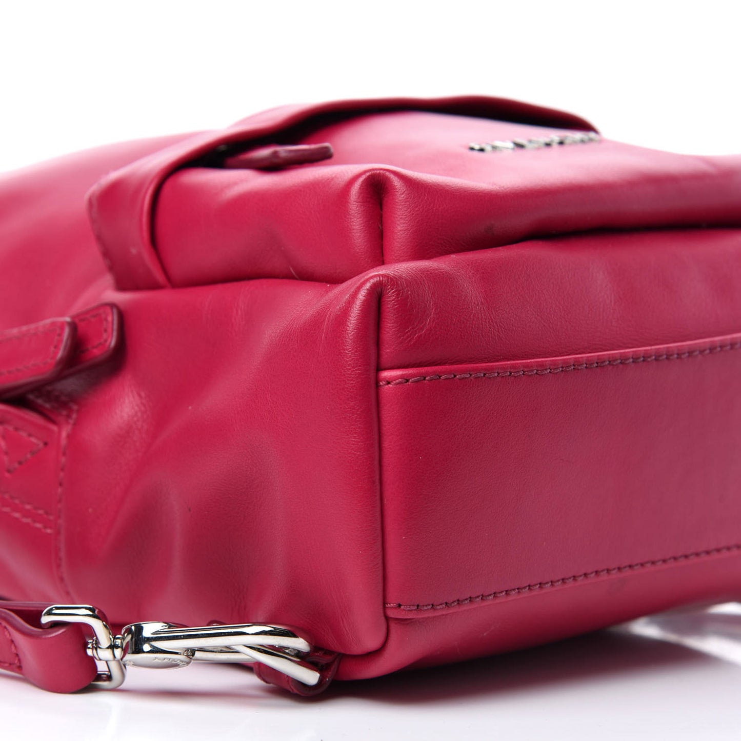 Smooth Calfskin Nano Backpack Fuchsia