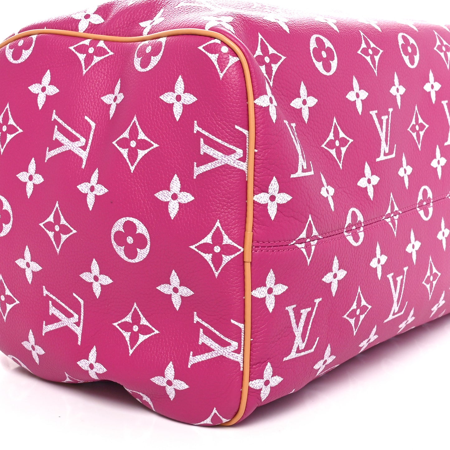 Calfskin Monogram Speedy P9 Bandouliere 40 Agate