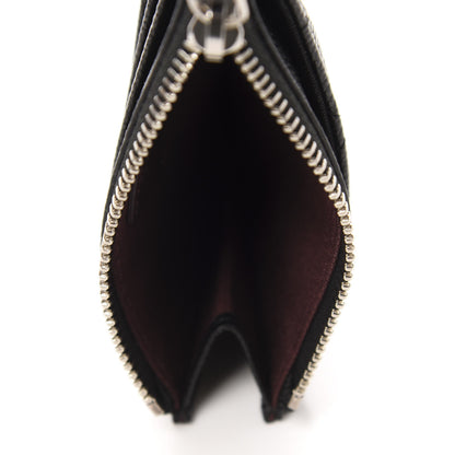 Chanel Caviar Quilted CC Zip Card Holder Black 5 of 8