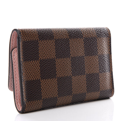 Louis Vuitton Damier Ebene Multicles 6 Key Holder Rose Ballerine 2 of 7