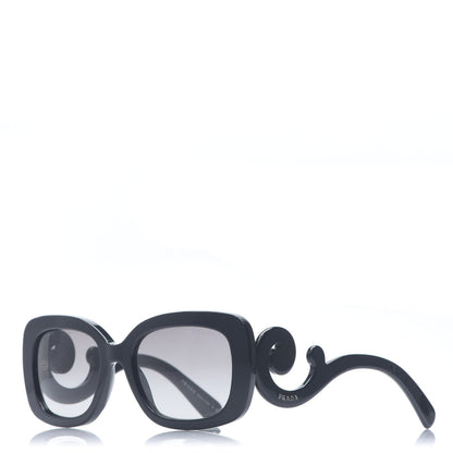 Prada Acetate Baroque Sunglasses SPR 27O Black 1 of 6