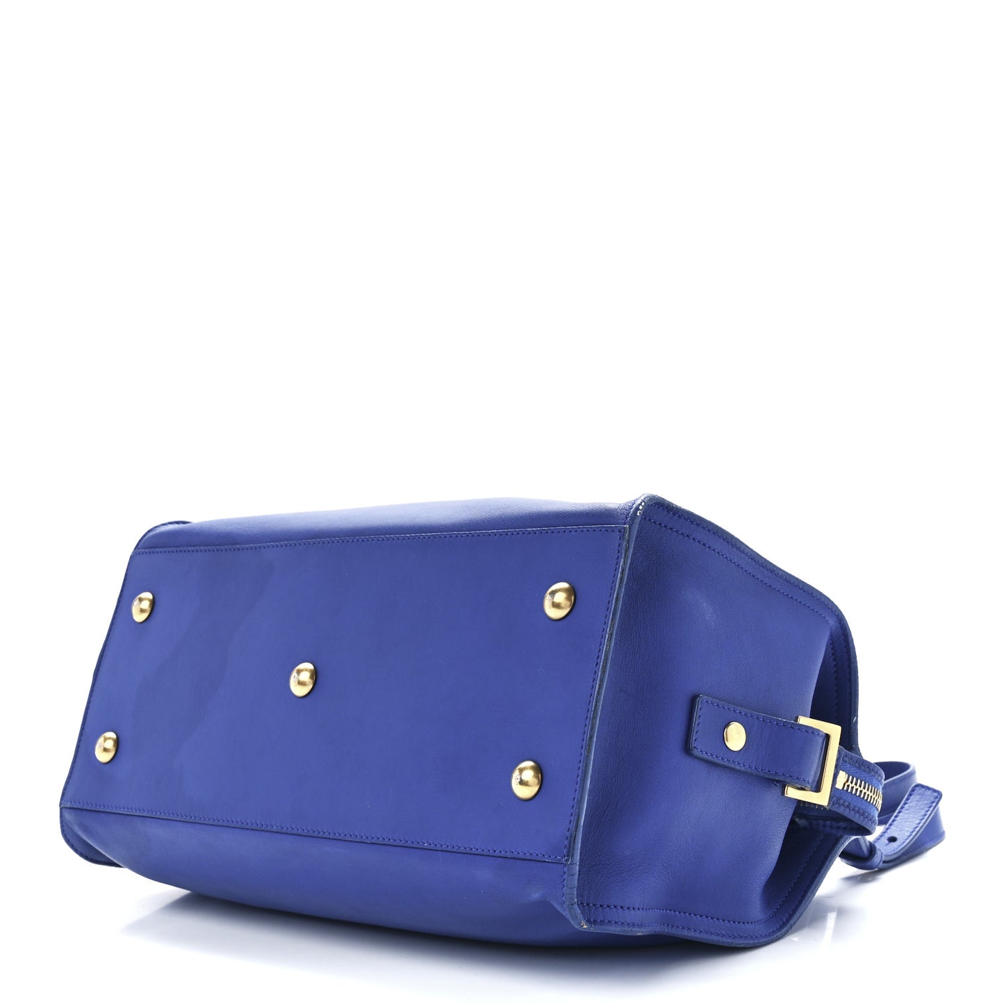 Calfskin Small Classic Y Cabas Royal Blue