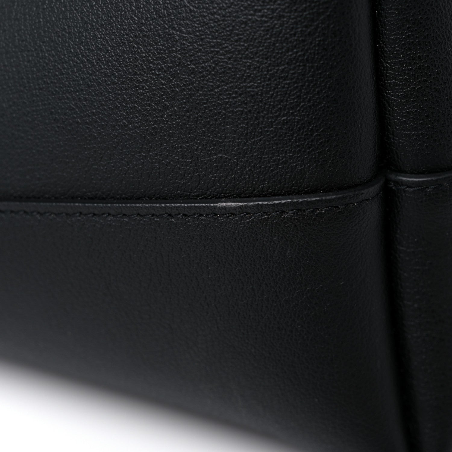 Saint Laurent Calfskin Large Shopping Tote Black 14 of 14