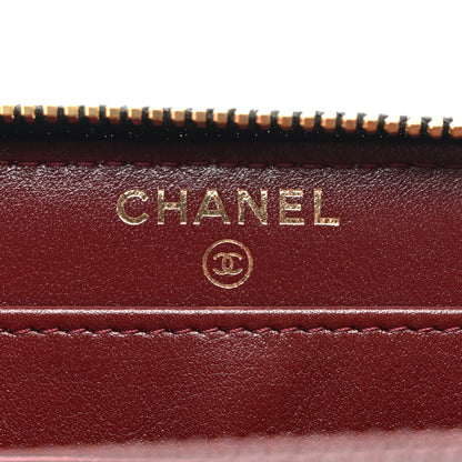 Chanel Caviar Quilted Large Gusset Zip Around Wallet Black 6 of 8