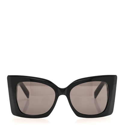 Saint Laurent Acetate Blaze Sunglasses SL M119 Black 2 of 7