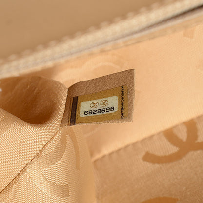 Chanel Calfskin Quilted Medium Wild Stitch Flap Beige 8 of 8