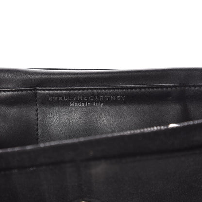Stella McCartney Shaggy Deer Falabella Flap Wallet Black 6 of 9