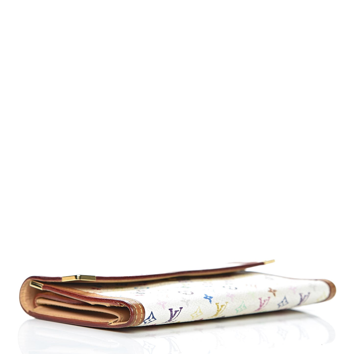 Monogram Multicolor Porte Tresor International Wallet White