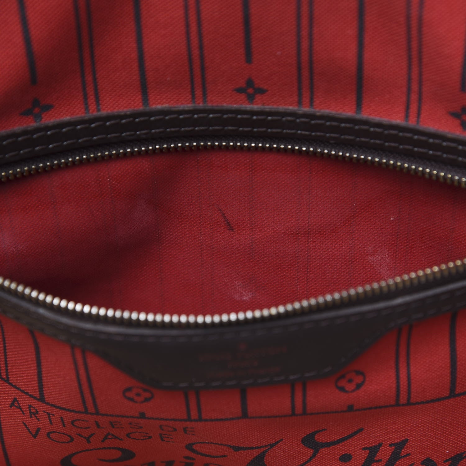 Louis Vuitton Damier Ebene Neverfull MM 12 of 15