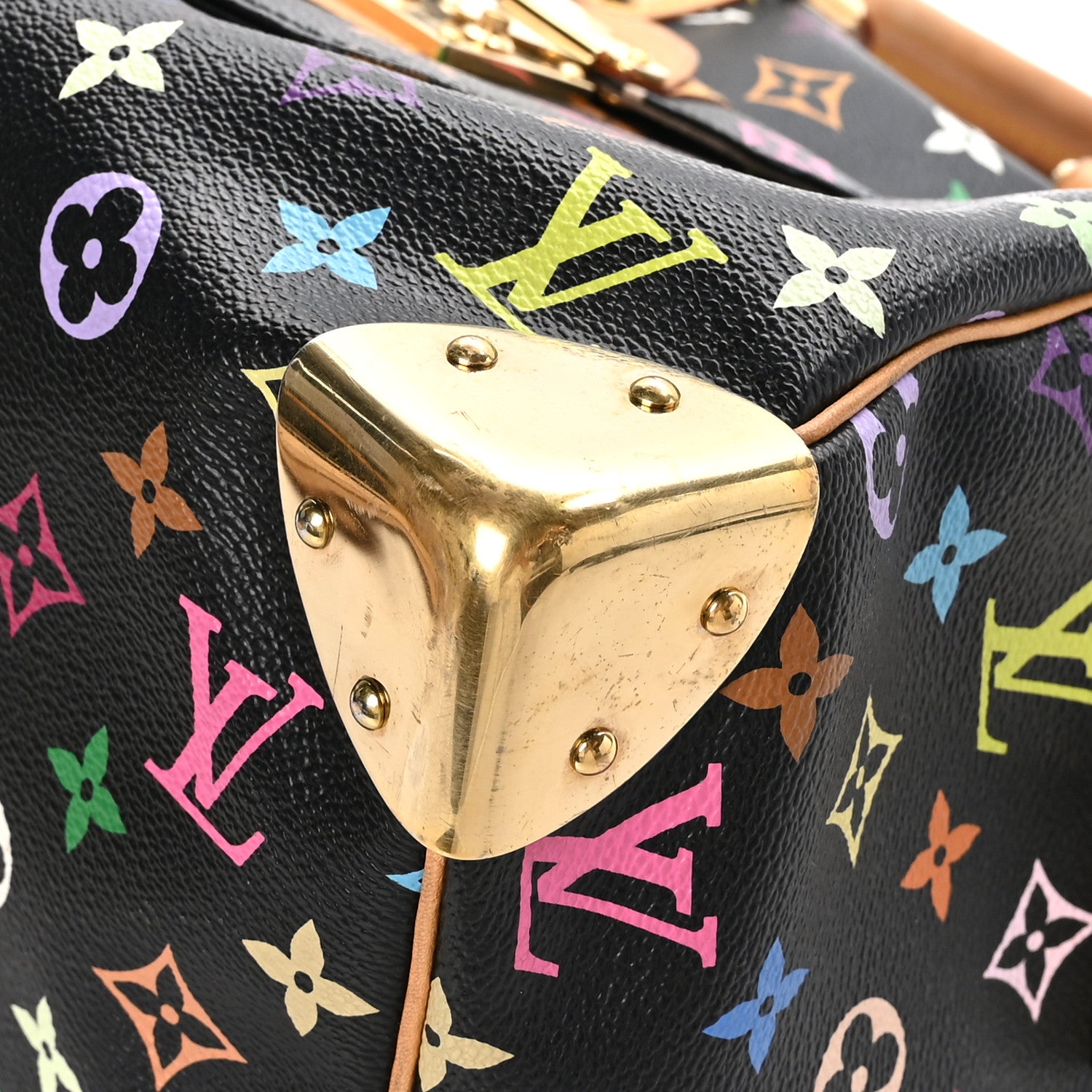 Louis Vuitton Monogram Multicolor Speedy 30 Black 10 of 10