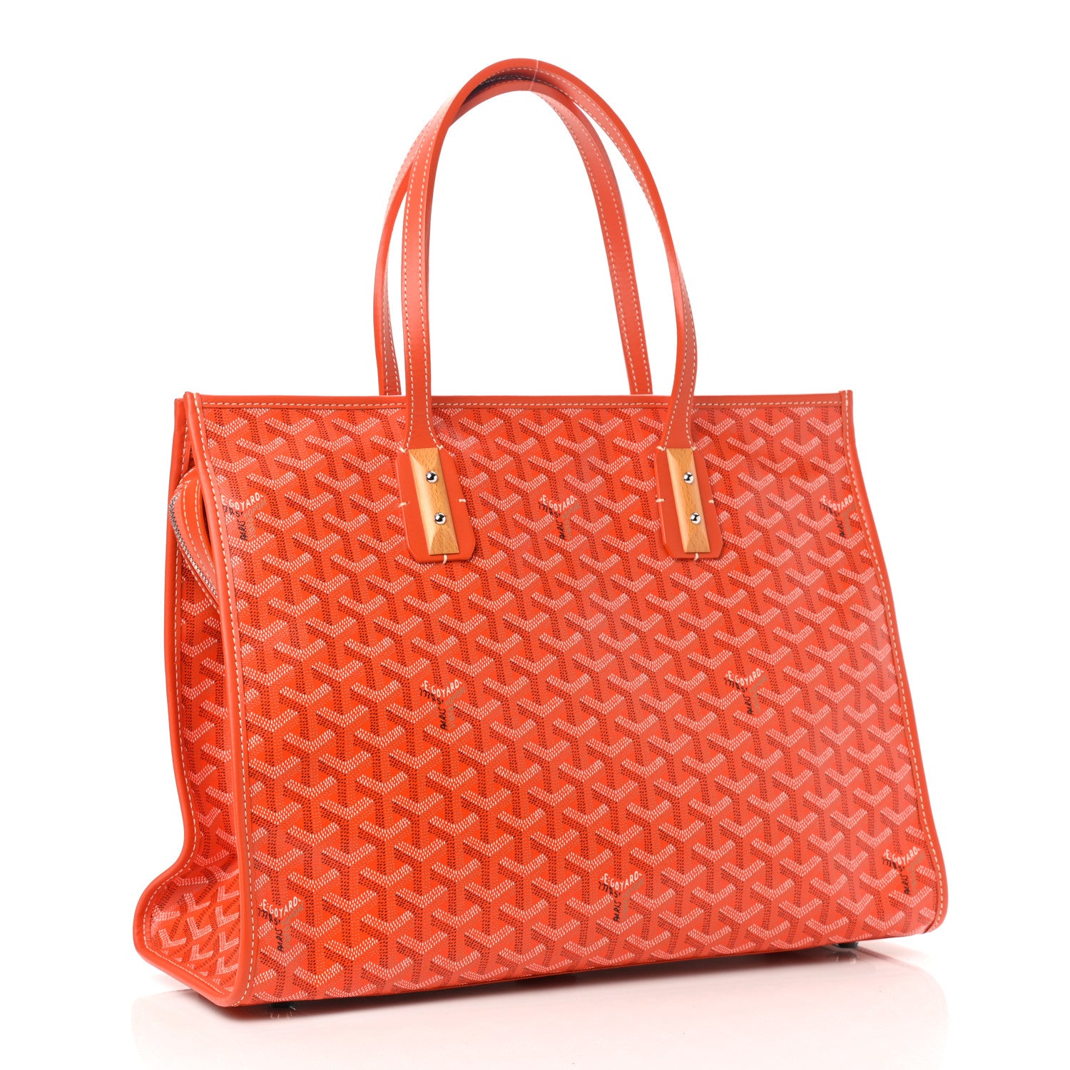 Goyard Goyardine Marquises Tote Orange 3 of 9