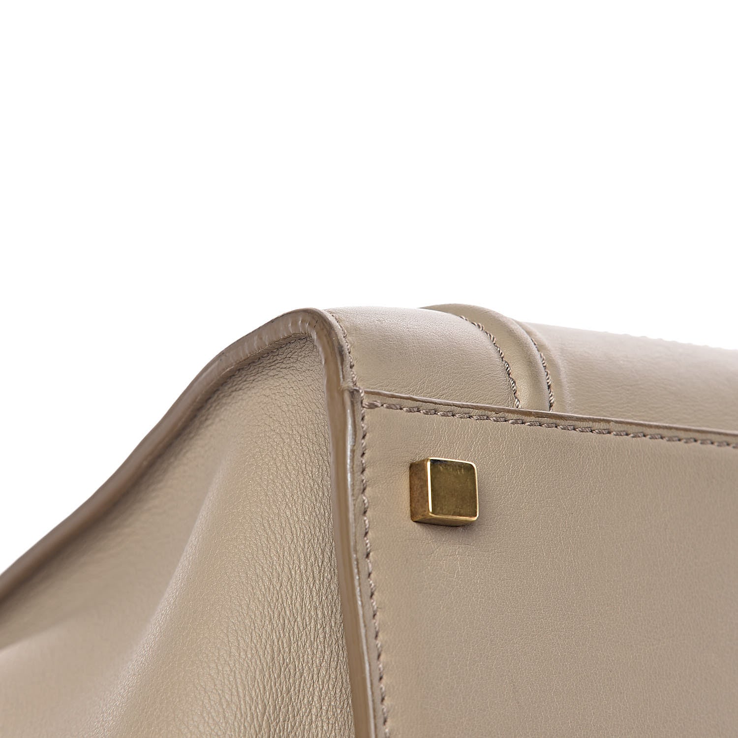 Celine Supple Calfskin Medium Phantom Luggage Beige 17 of 23
