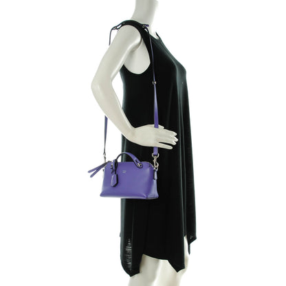 Fendi Vitello Dolce Mini By The Way Boston Bag Viola Cassis 2 of 18