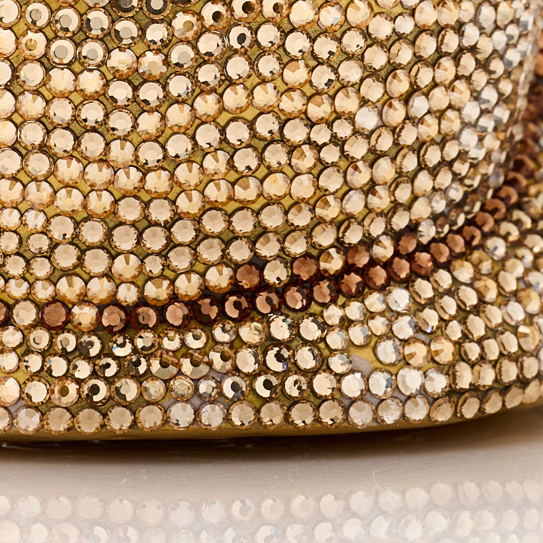 Judith Leiber Swarovski Crystal Cat Minaudiere Clutch Gold 13 of 13