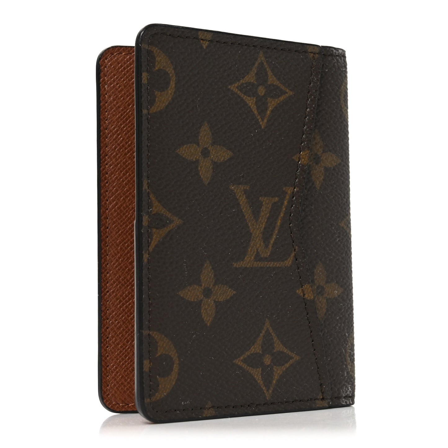 Monogram Pocket Organizer Card Holder NM
