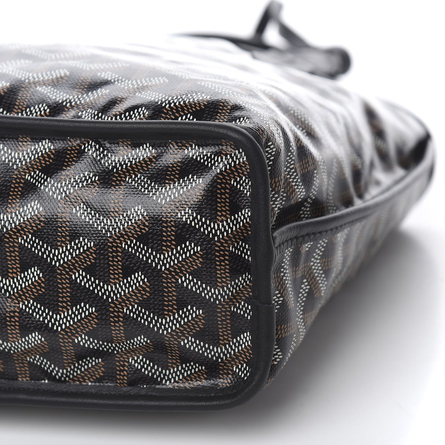 Goyardine Reversible Mini Anjou Black