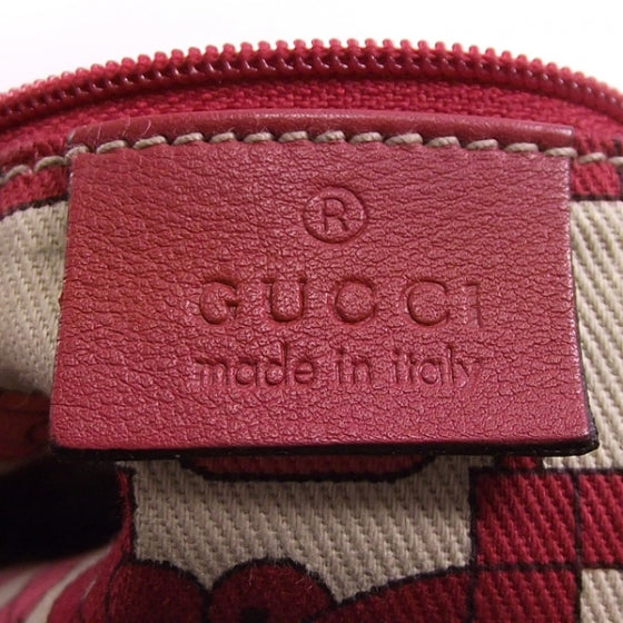 Guccissima Horsebit Hobo Red