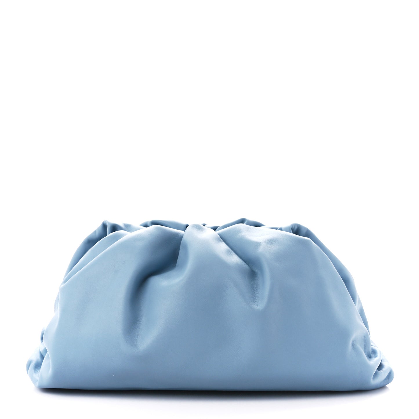 Smooth Butter Calf The Pouch Oversized Clutch Ice