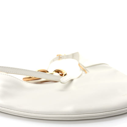 Khaite Smooth Calfskin Alessia Hobo White 8 of 10