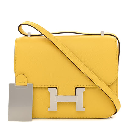 Hermes Epsom Constance 18 Jaune de Naples 1 of 12