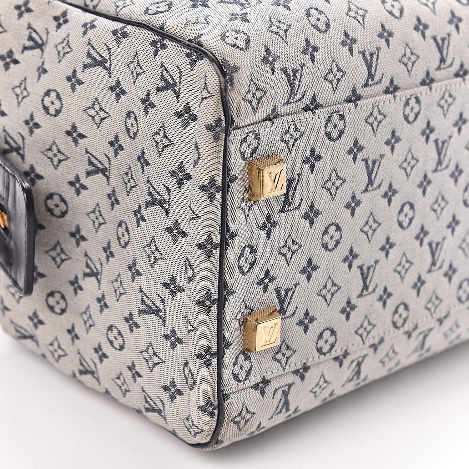 Louis Vuitton Mini Monogram Josephine GM Blue 7 of 10