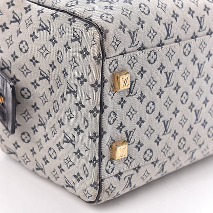 Louis Vuitton Mini Monogram Josephine GM Blue 7 of 10