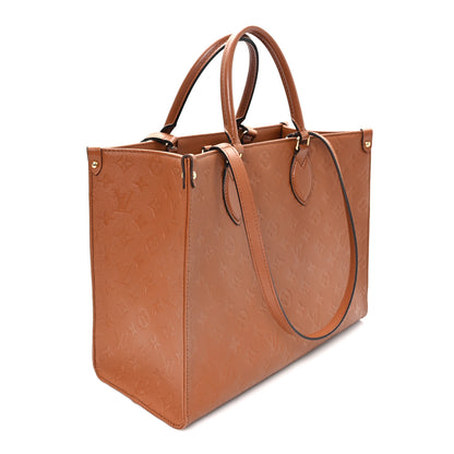 Louis Vuitton Empreinte Monogram Onthego MM Cognac 3 of 10
