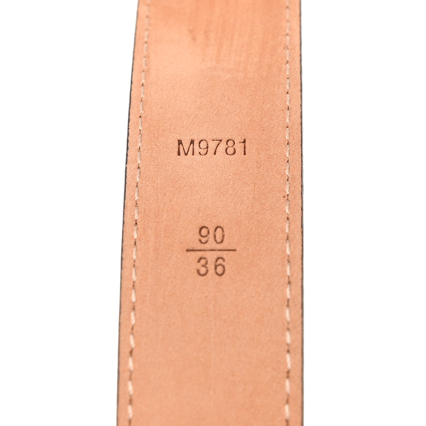 Mini Monogram 25mm LV Initiales Belt 90 36