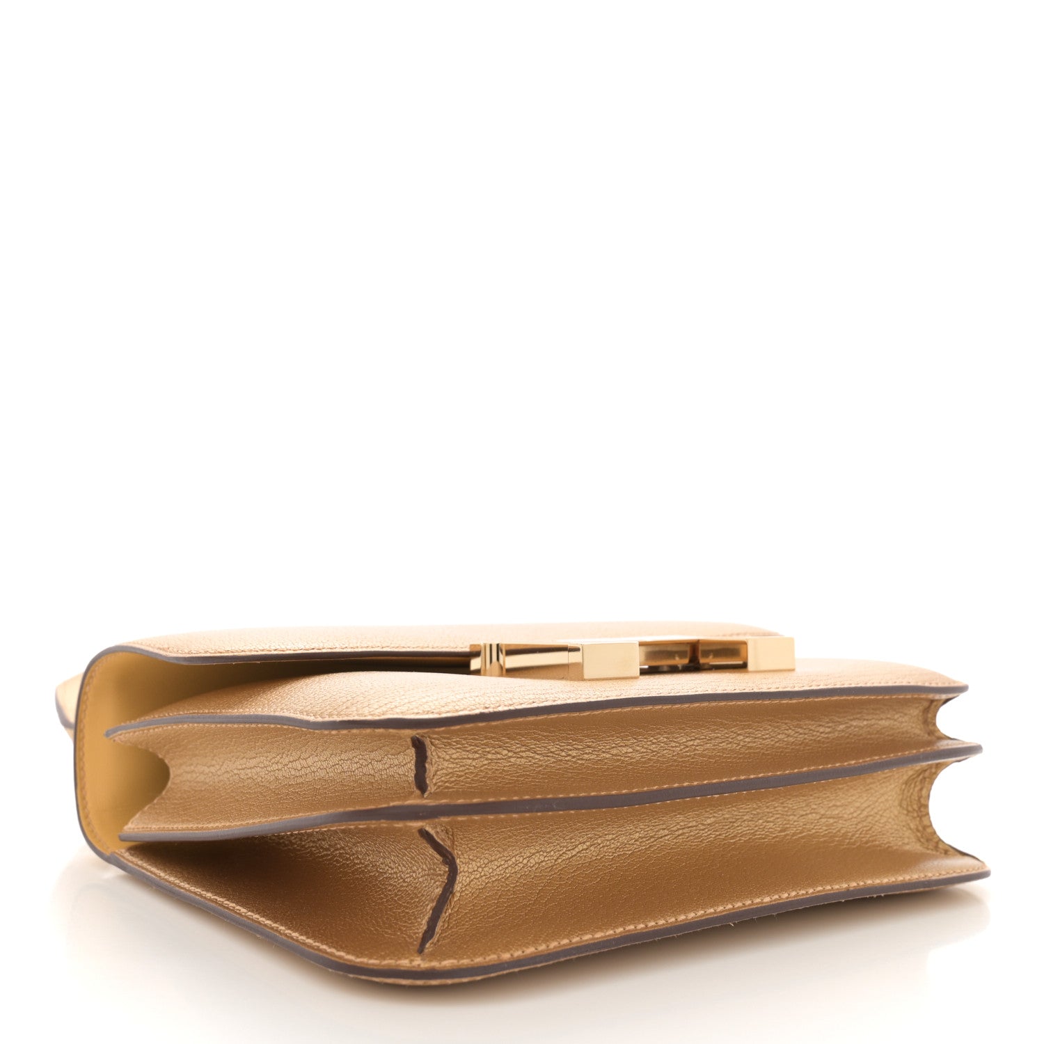 Hermes Metallic Chevre Chamkilight Constance 18 Doré 5 of 13