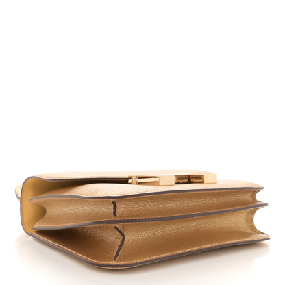 Hermes Metallic Chevre Chamkilight Constance 18 Doré 5 of 13