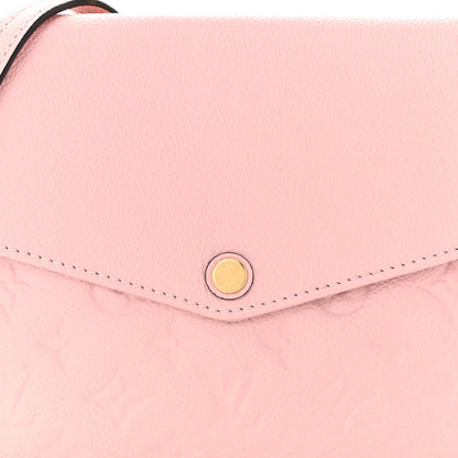 Louis Vuitton Empreinte Twice Rose Ballerine 10 of 15