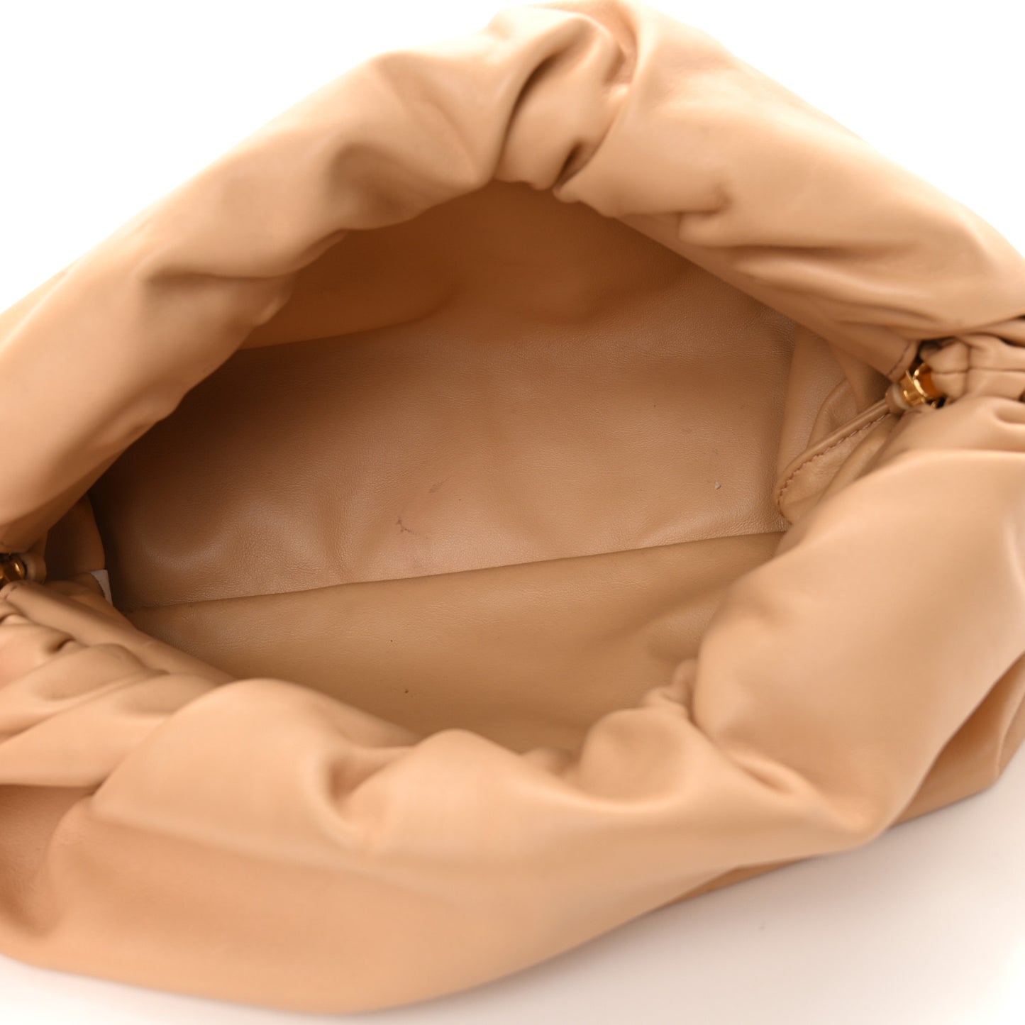 Calfskin The Pouch Chain Almond