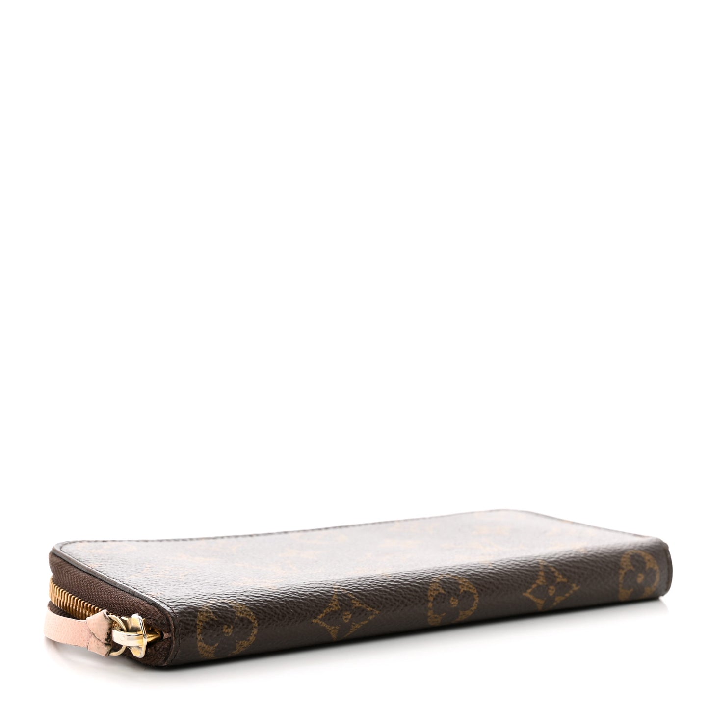 Monogram Clemence Wallet Rose Ballerine