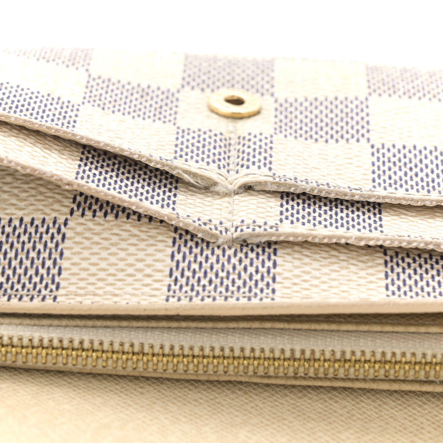 Louis Vuitton Damier Azur Sarah Wallet NM 8 of 9