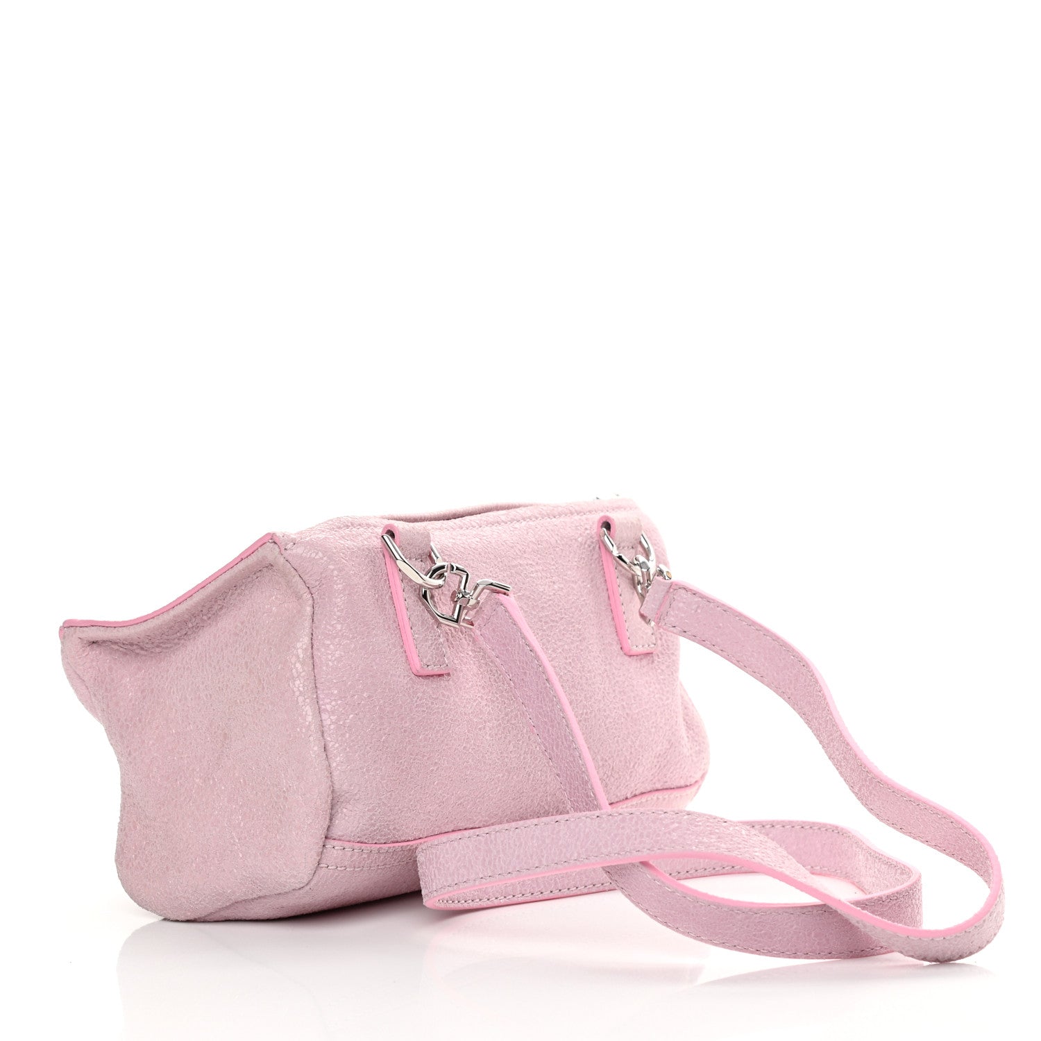 Givenchy Crackled Lambskin Mini Pandora Light Pink 3 of 13