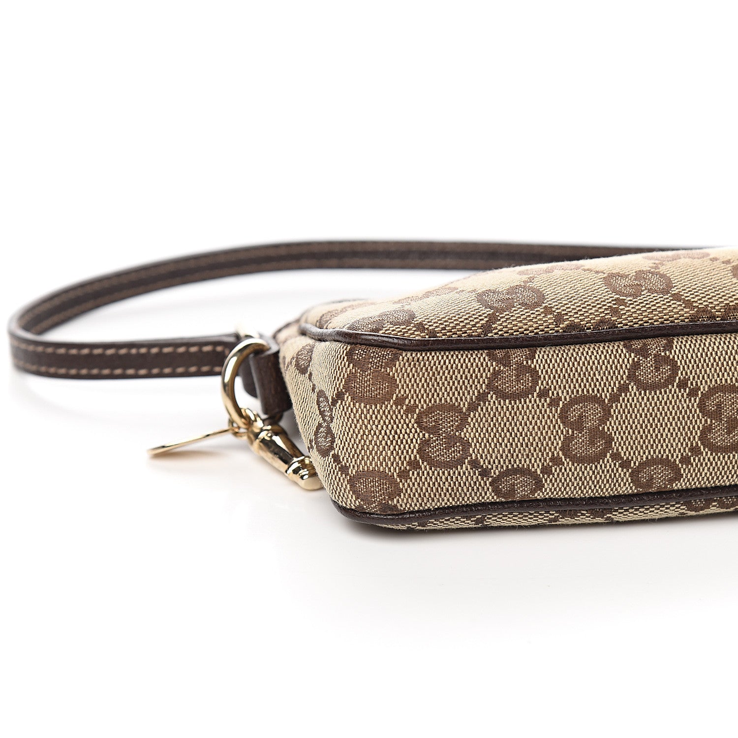 Gucci Monogram Small Pochette Dark Brown 8 of 8