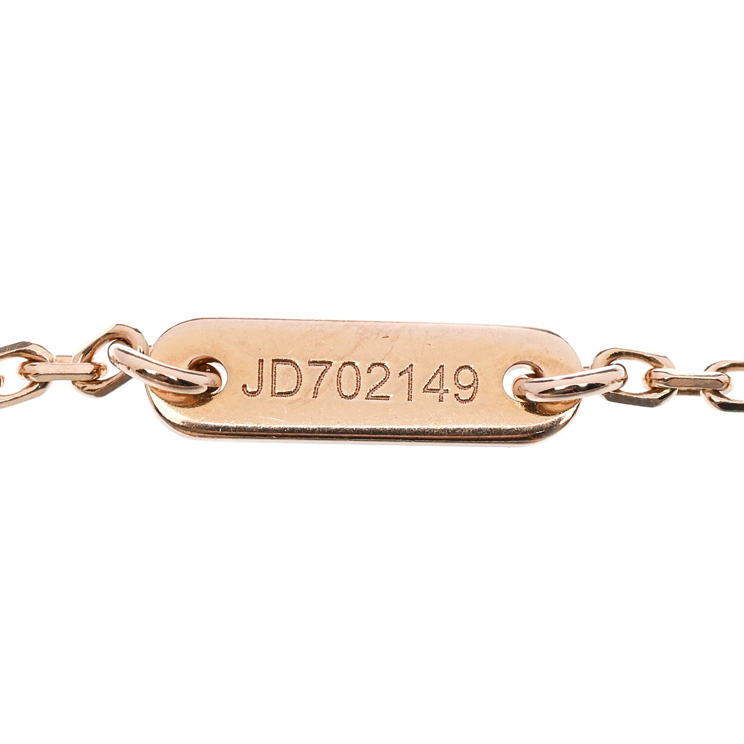 Van Cleef & Arpels 18K Rose Gold Carnelian Sweet Alhambra Bracelet 5 of 5