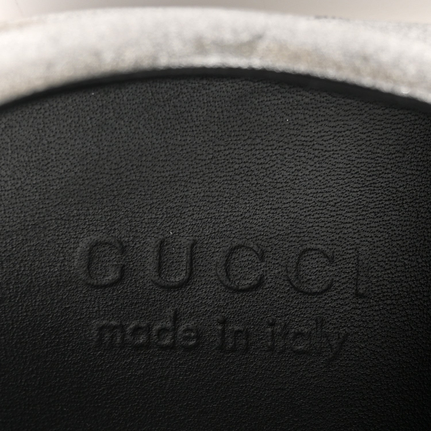 Gucci Glitter Fabric Studded Web Mens Sneakers 9 Silver 10 of 17