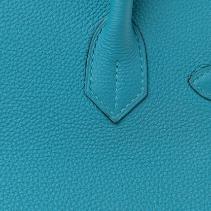 Hermes Togo Birkin 30 Turquoise 13 of 13