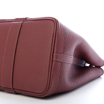 Hermes Vache Country Garden Party 30 TPM Rouge H 8 of 9
