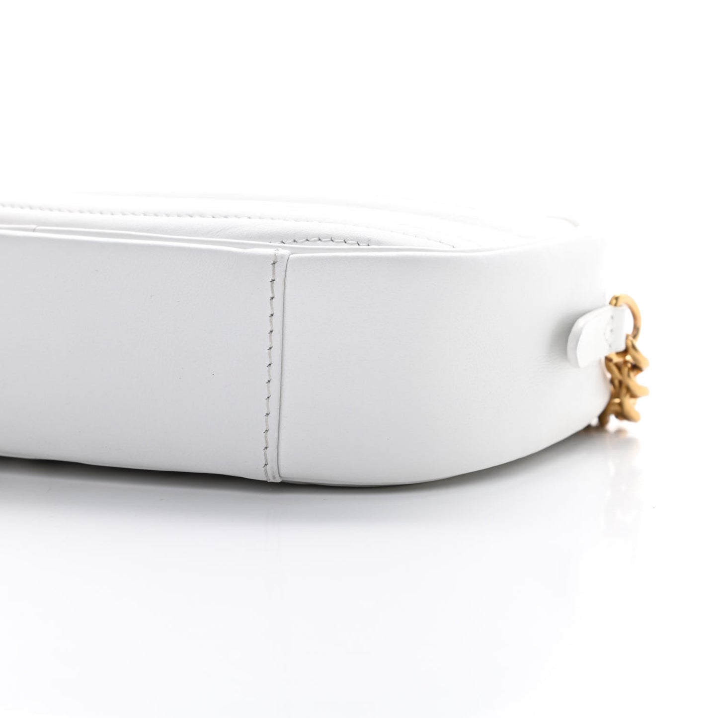 Calfskin New Wave Camera Bag White