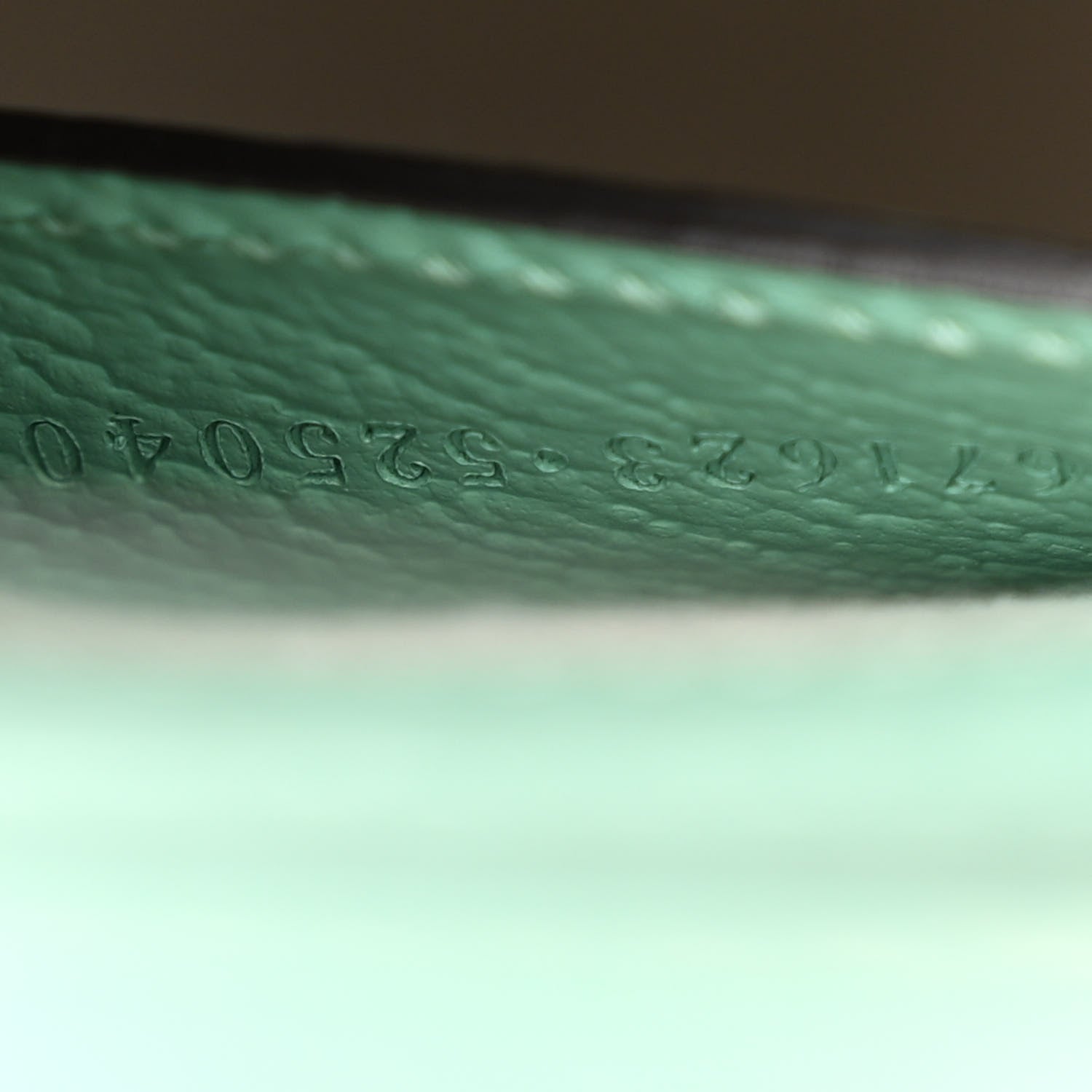 Gucci Monogram Jumbo GG Textured Dollar Calfskin Mini Tote Bag Pepperlight Mint 7 of 10