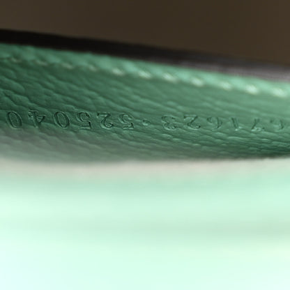 Gucci Monogram Jumbo GG Textured Dollar Calfskin Mini Tote Bag Pepperlight Mint 7 of 10