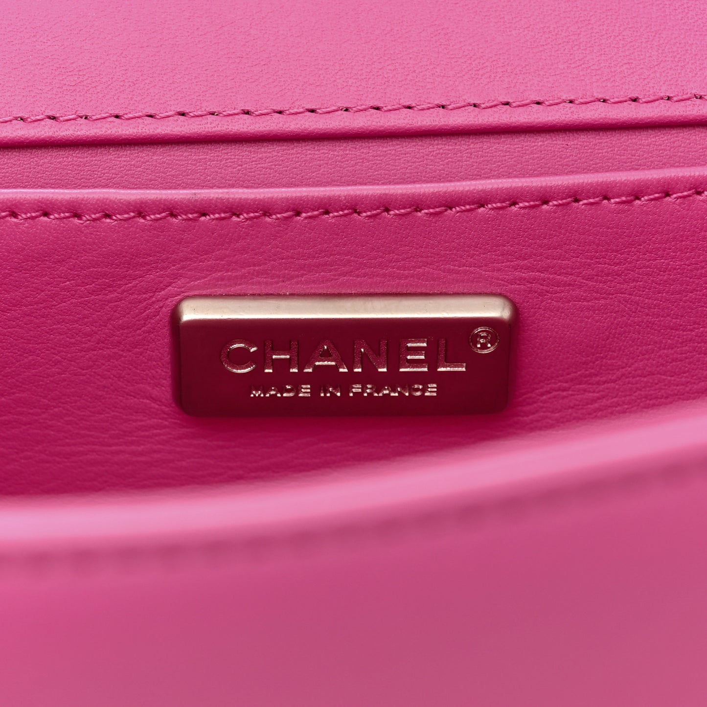 Matte Snakeskin Medium Boy Flap Pink