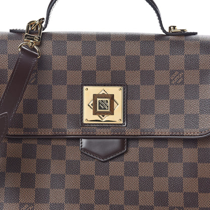 Louis Vuitton Damier Ebene Bergamo MM 7 of 9