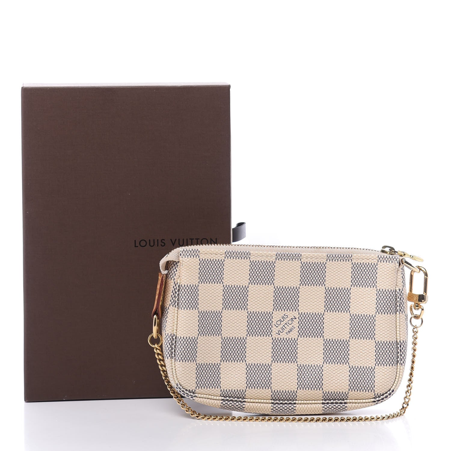 Louis Vuitton Damier Azur Mini Pochette Accessories 11 of 11