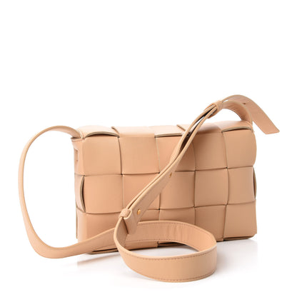 Bottega Veneta Nappa Maxi Intreccio Cassette Bag Nude 3 of 9