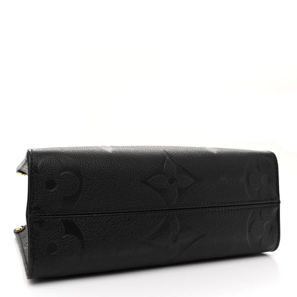 Louis Vuitton Empreinte Monogram Giant Onthego PM Black 4 of 9