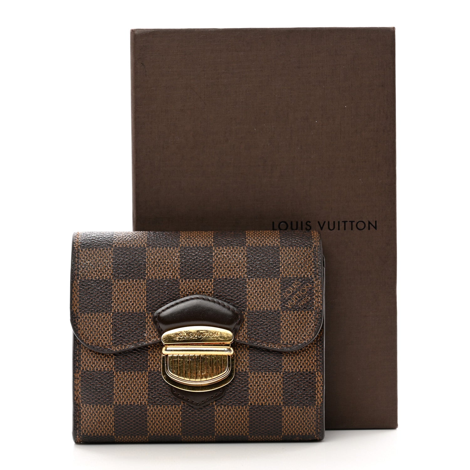 Louis Vuitton Damier Ebene Joey Wallet 8 of 8