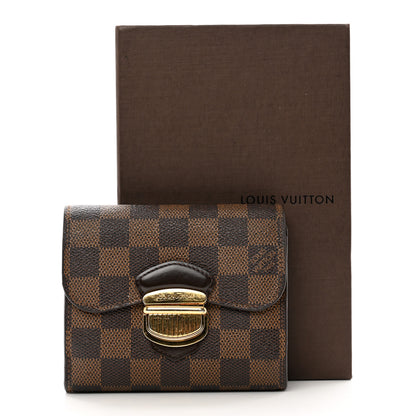 Louis Vuitton Damier Ebene Joey Wallet 8 of 8
